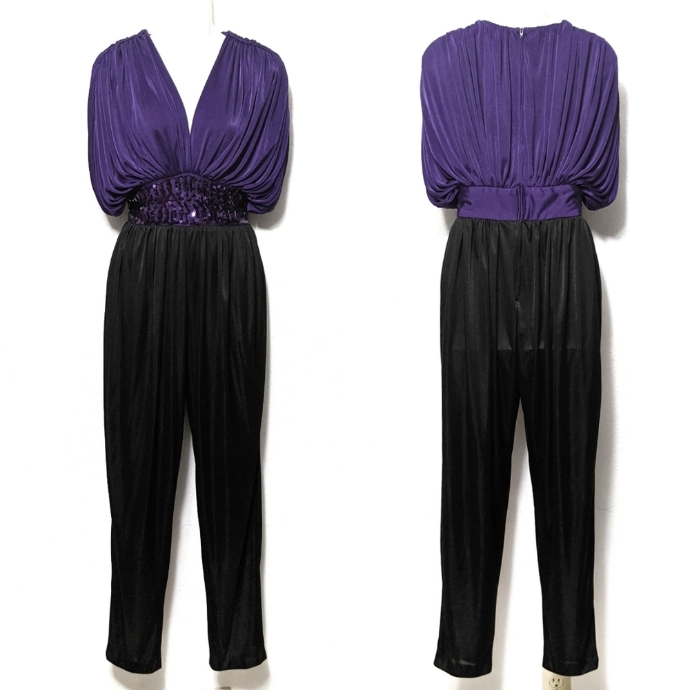 Vintage Abby Kent disco jumpsuit